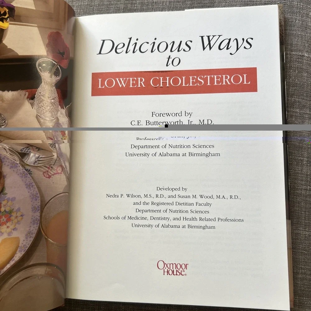 Delicious Ways To Lower Cholesterol Book Good